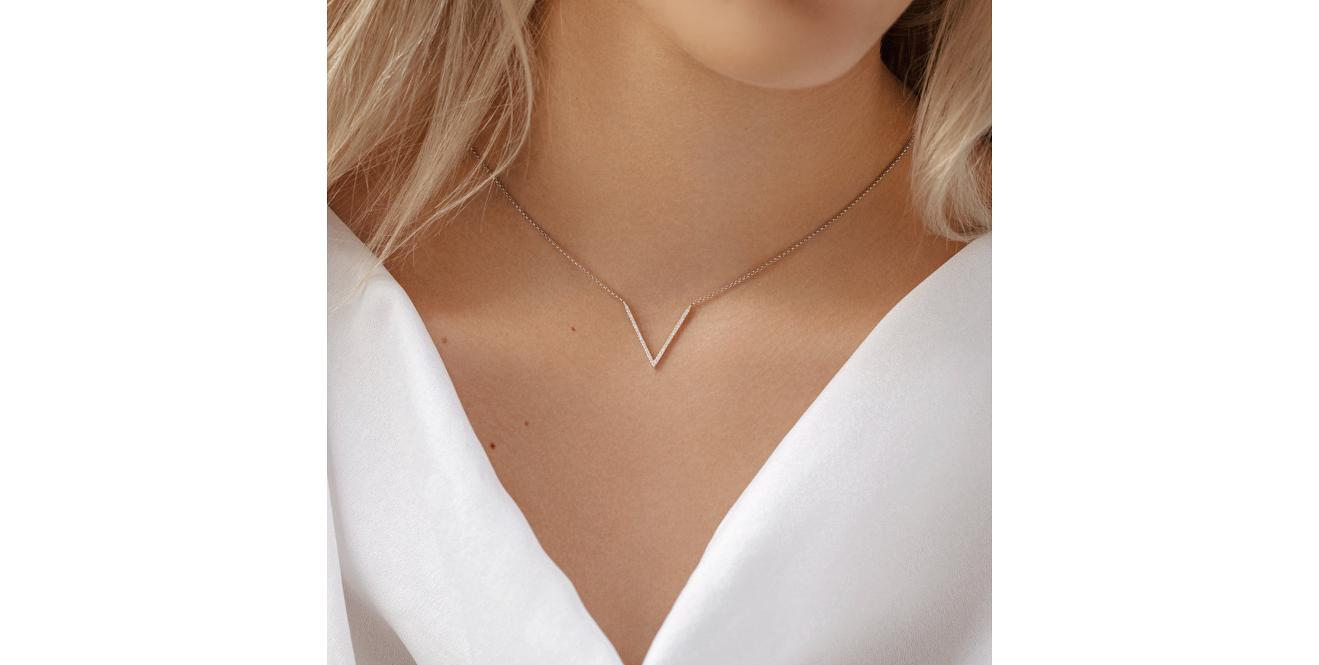 Náhrdelník s diamantmi Victory