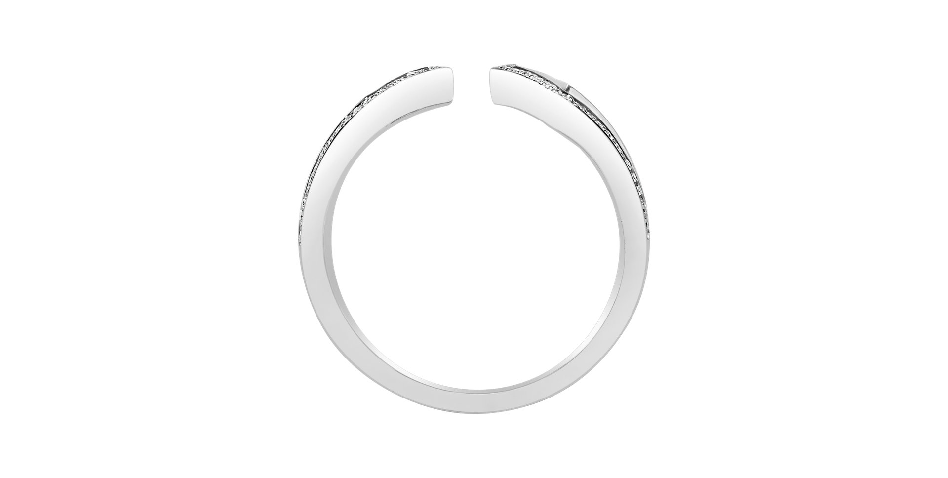 Prsteň s diamantmi Shiny Vanity