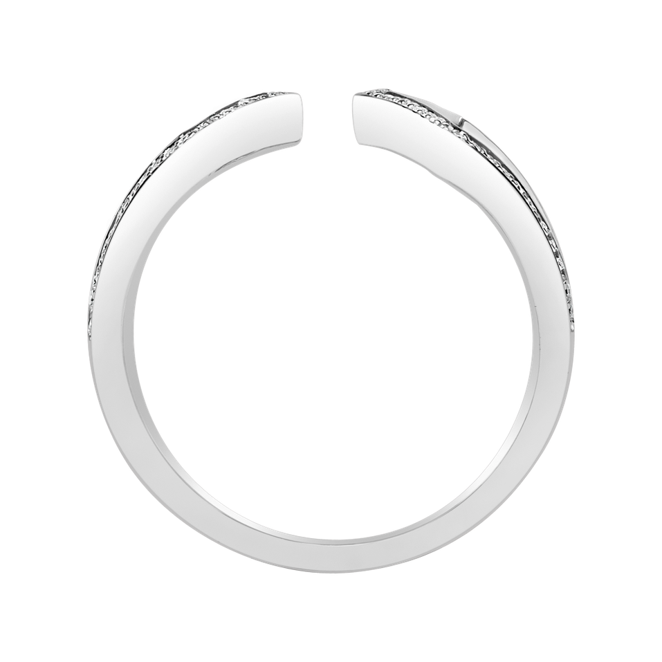 Prsteň s diamantmi Shiny Vanity