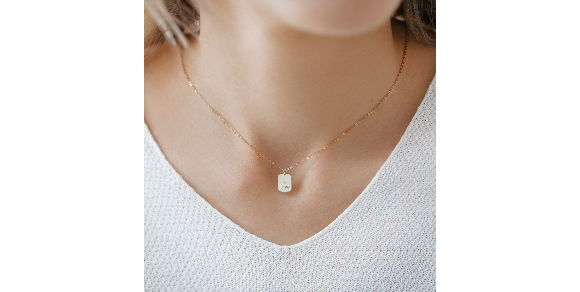 Náhrdelník s diamantom Diamond Amour