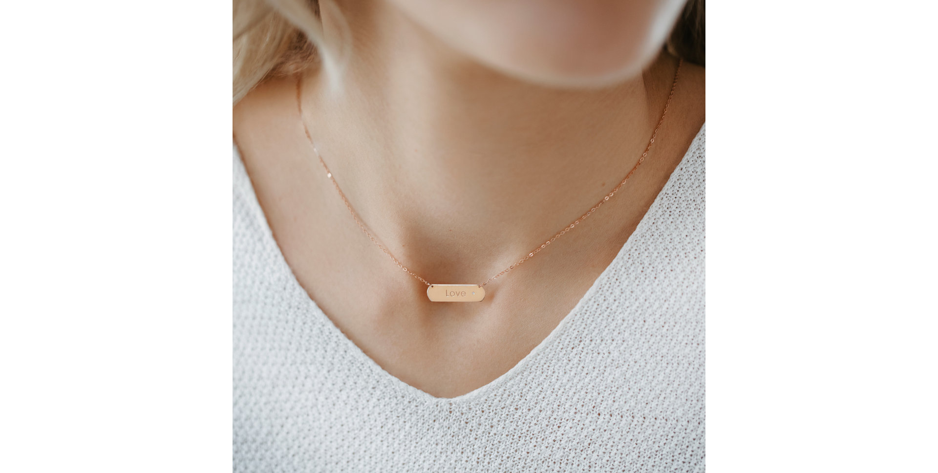 Náhrdelník s diamantom Posh Amour