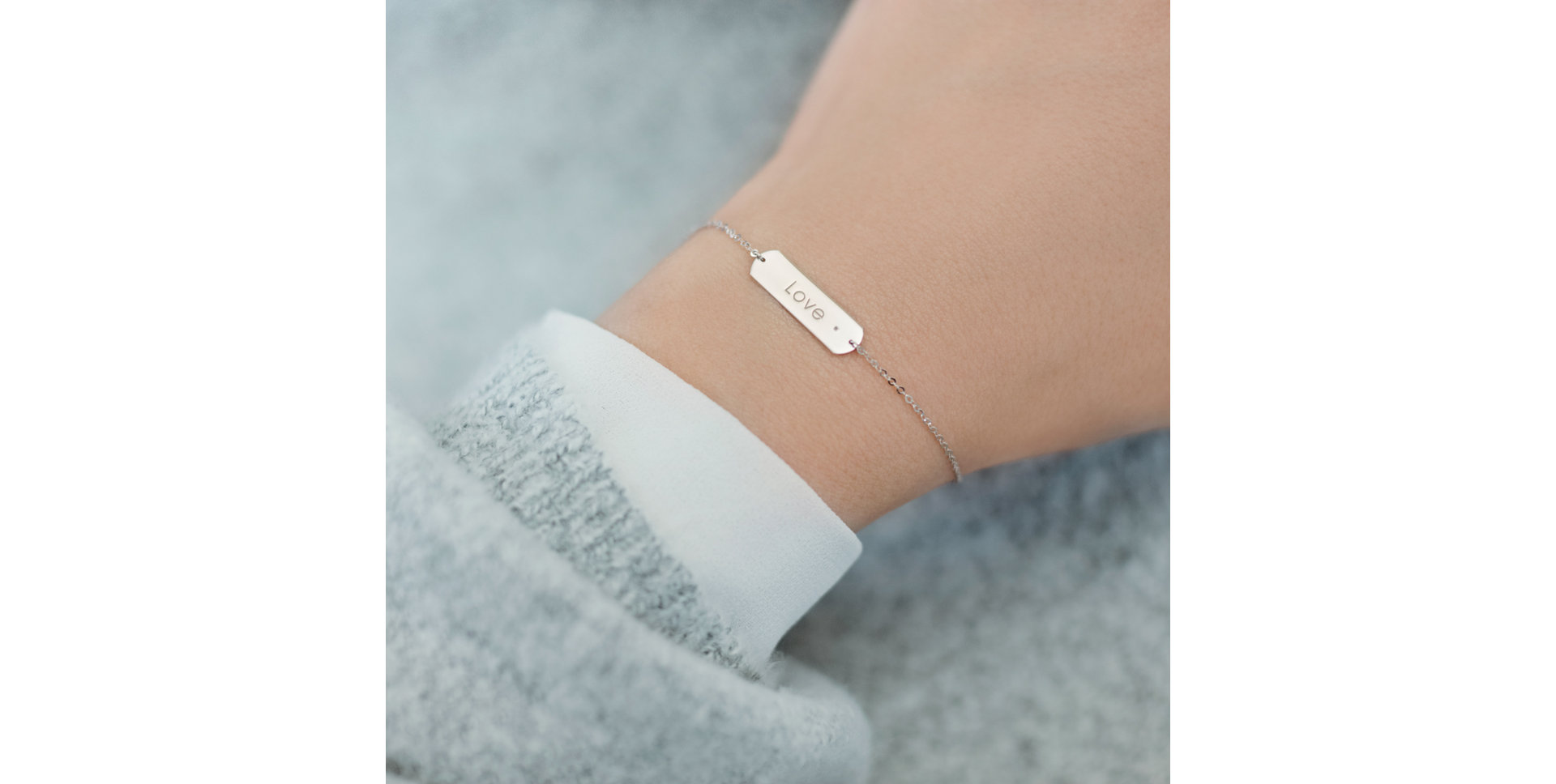 Náramok s diamantom Amour Glamour