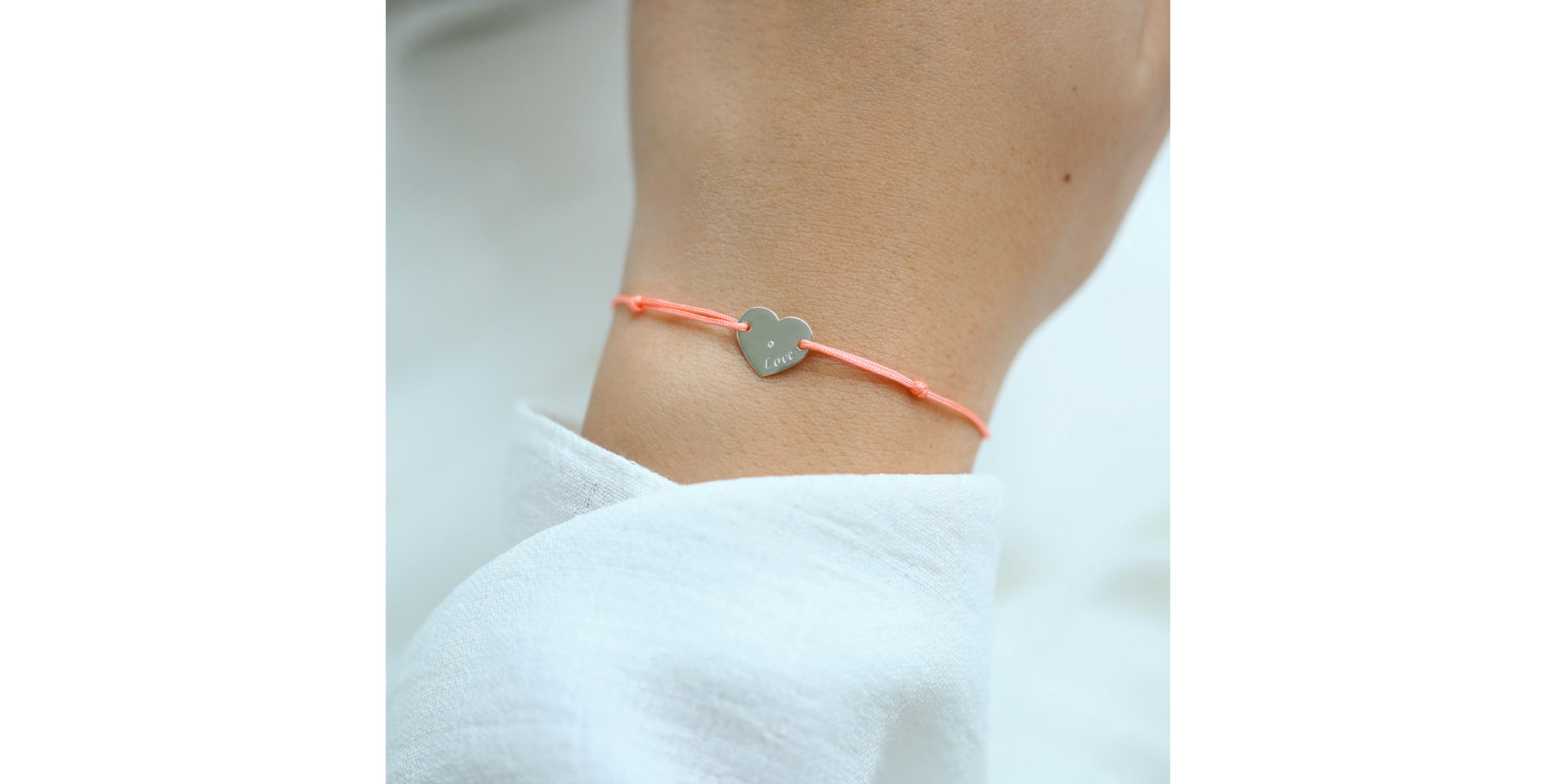 Náramok s diamantom Amour Gem