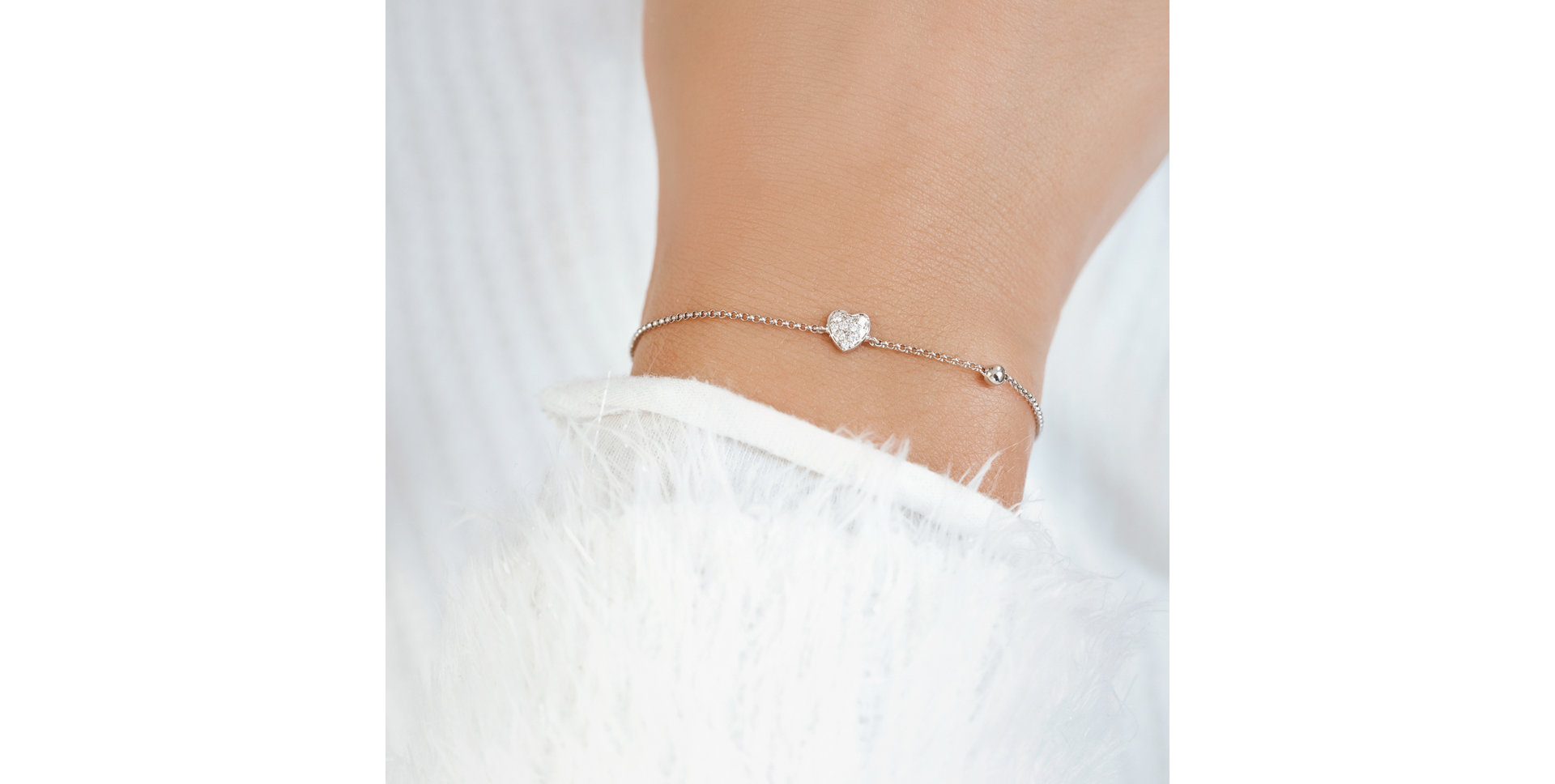 Náramok s diamantmi My Heart