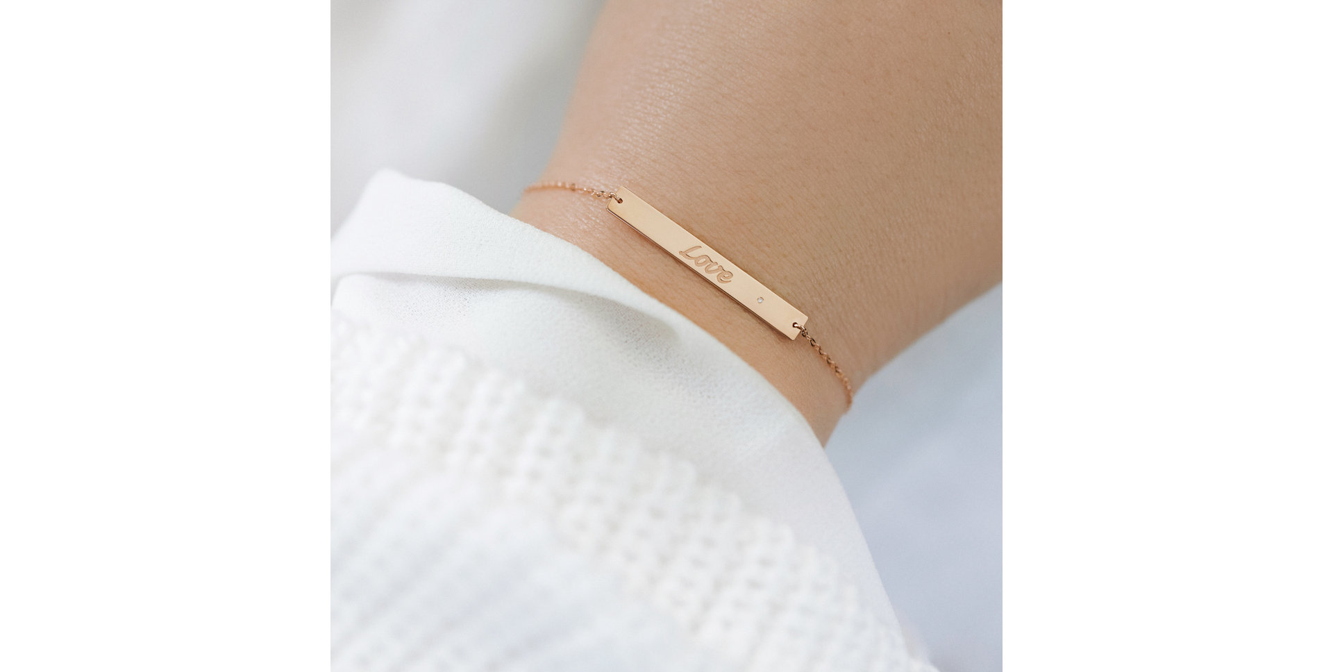 Náramok s diamantom Love Secret Amour