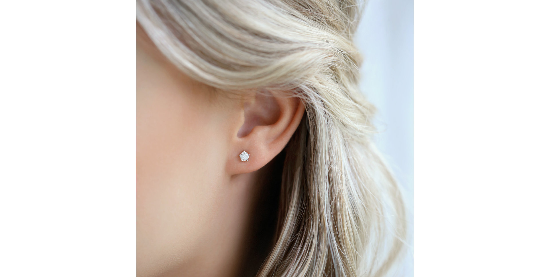 Náušnice s diamantom Star Secret