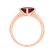 Prsteň s rhodolitom Bonbon4
