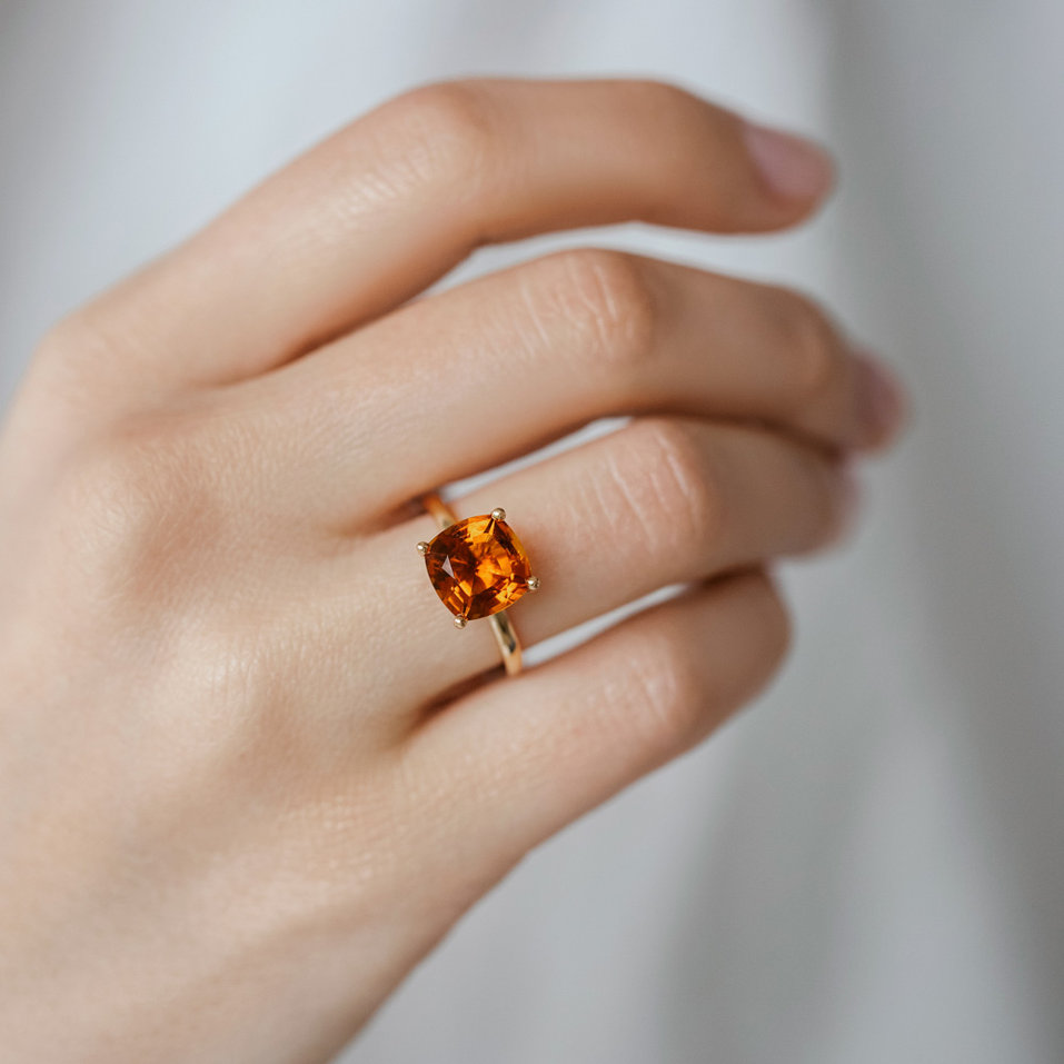 Prsteň s morganitom Bonbon