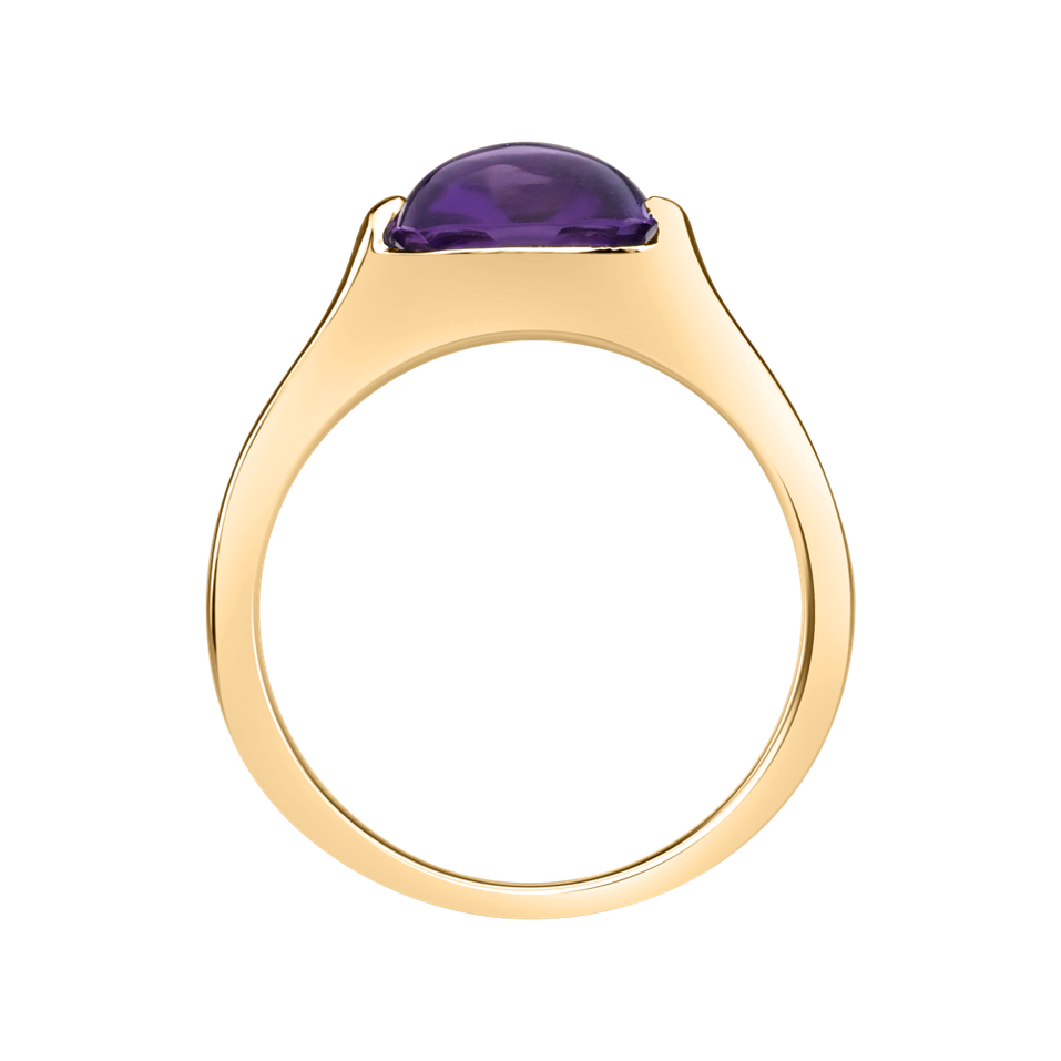Prsteň s ametystom brazil Bonbon