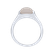 Prsteň s bielym mesačným kameňom Bonbon4
