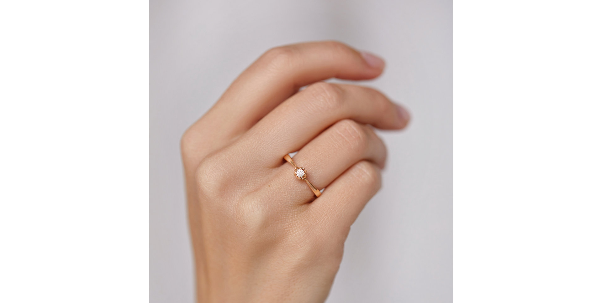 Prsteň s diamantmi Royal Star