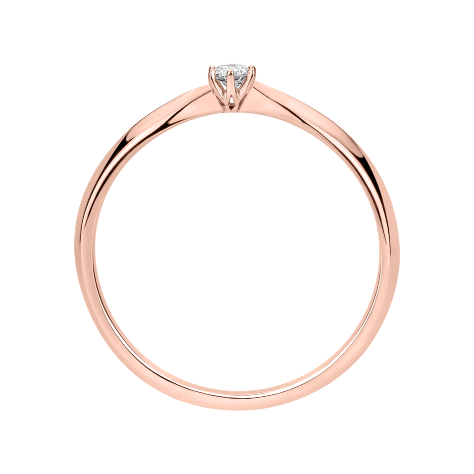 Prsteň s diamantom Eternal Joy