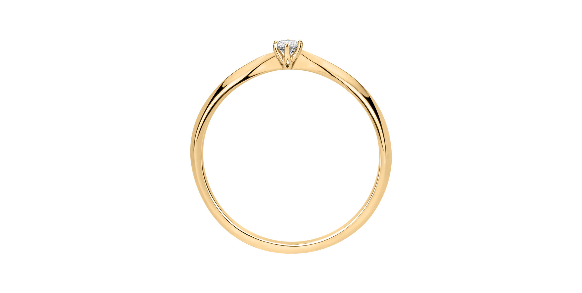 Prsteň s diamantom Eternal Joy