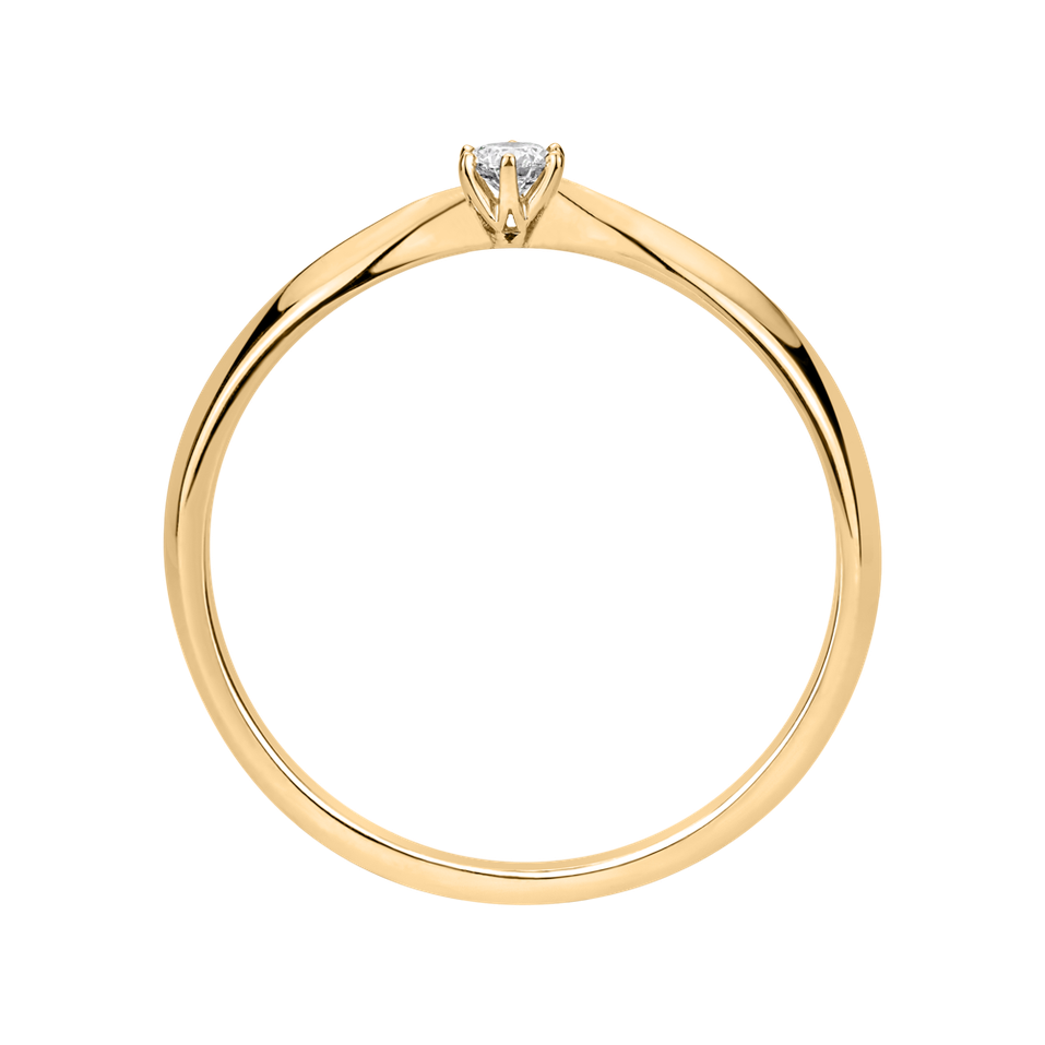 Prsteň s diamantom Eternal Joy