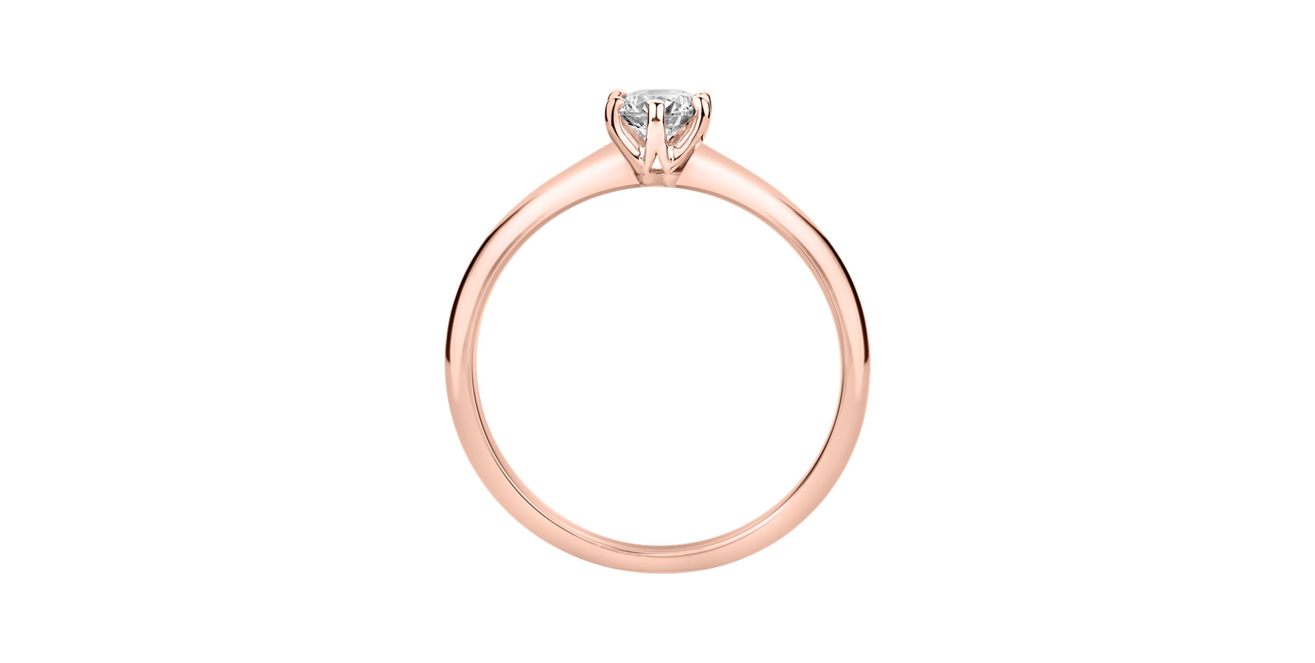 Prsteň s diamantom Eternal Joy