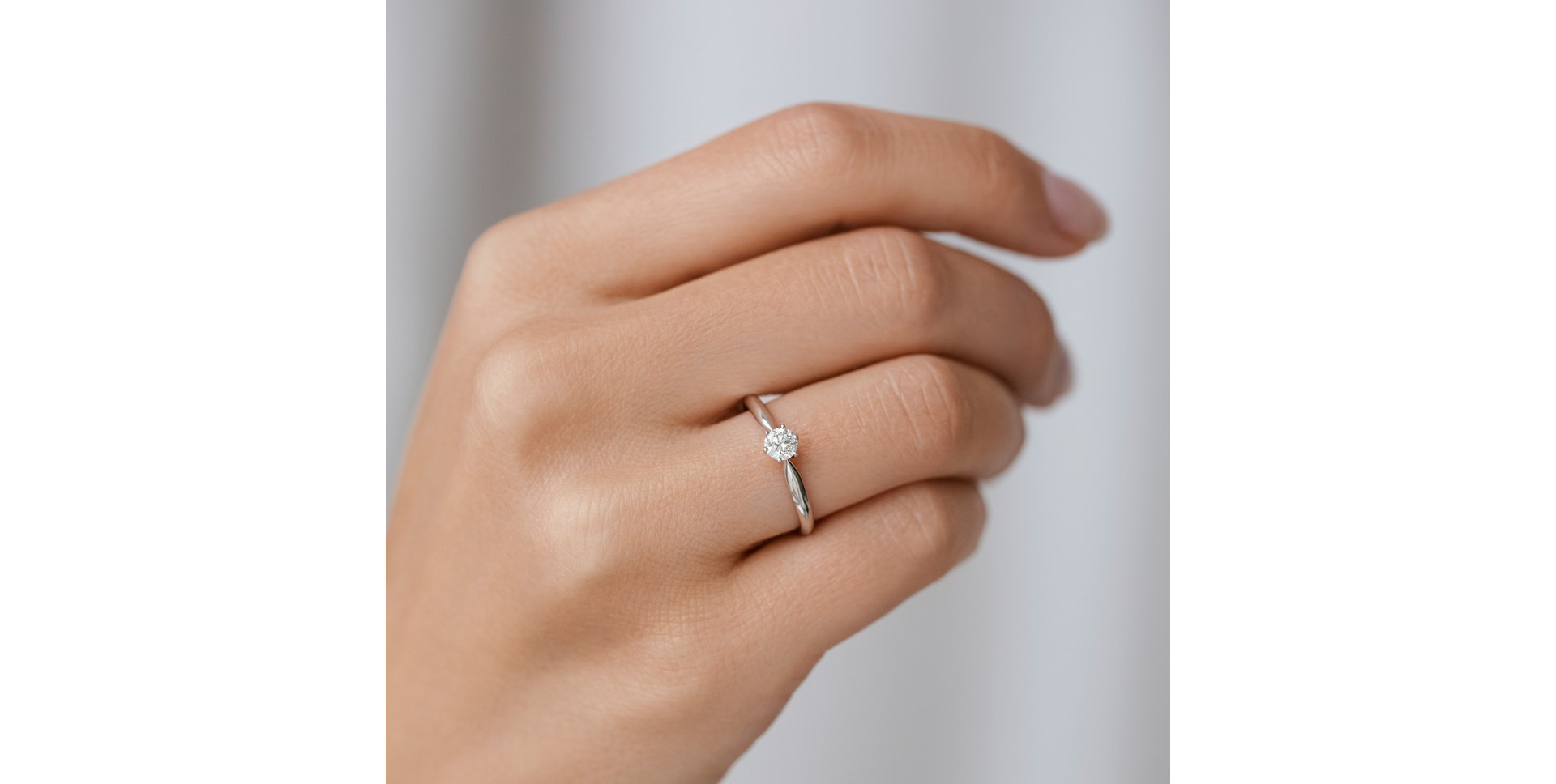 Prsteň s diamantom Eternal Joy