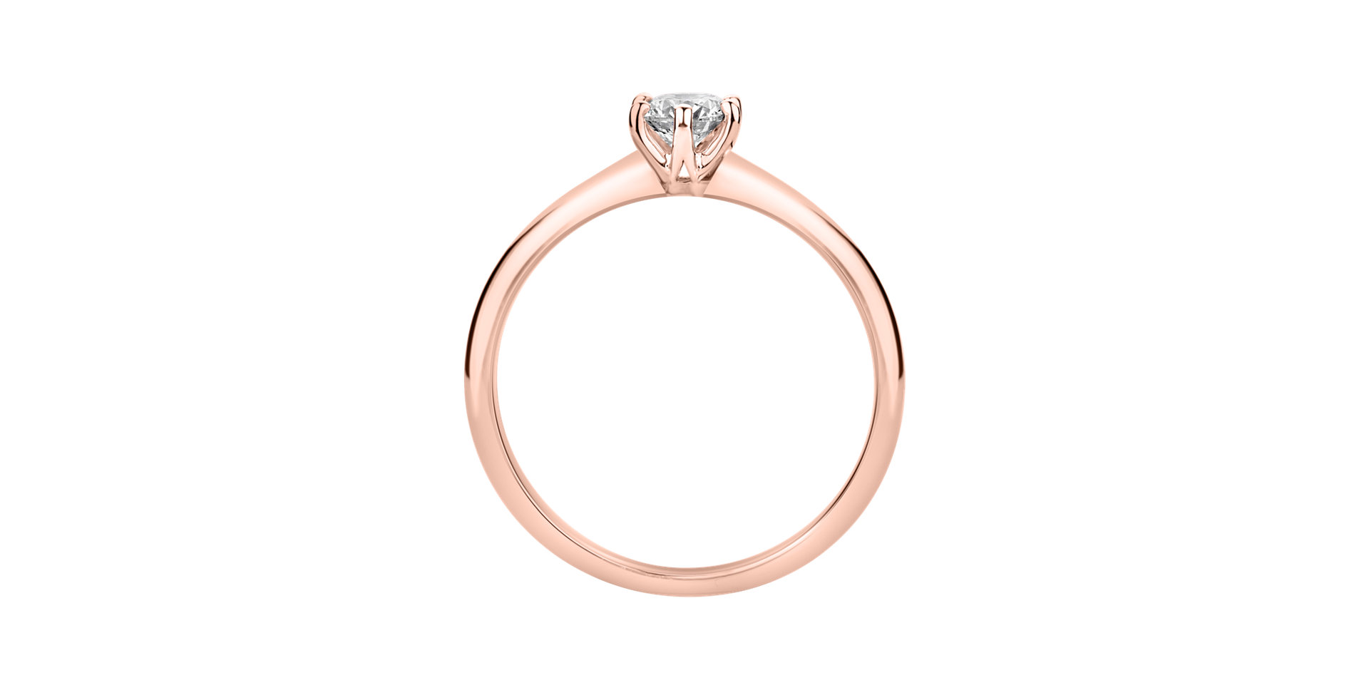 Prsteň s diamantom Eternal Joy
