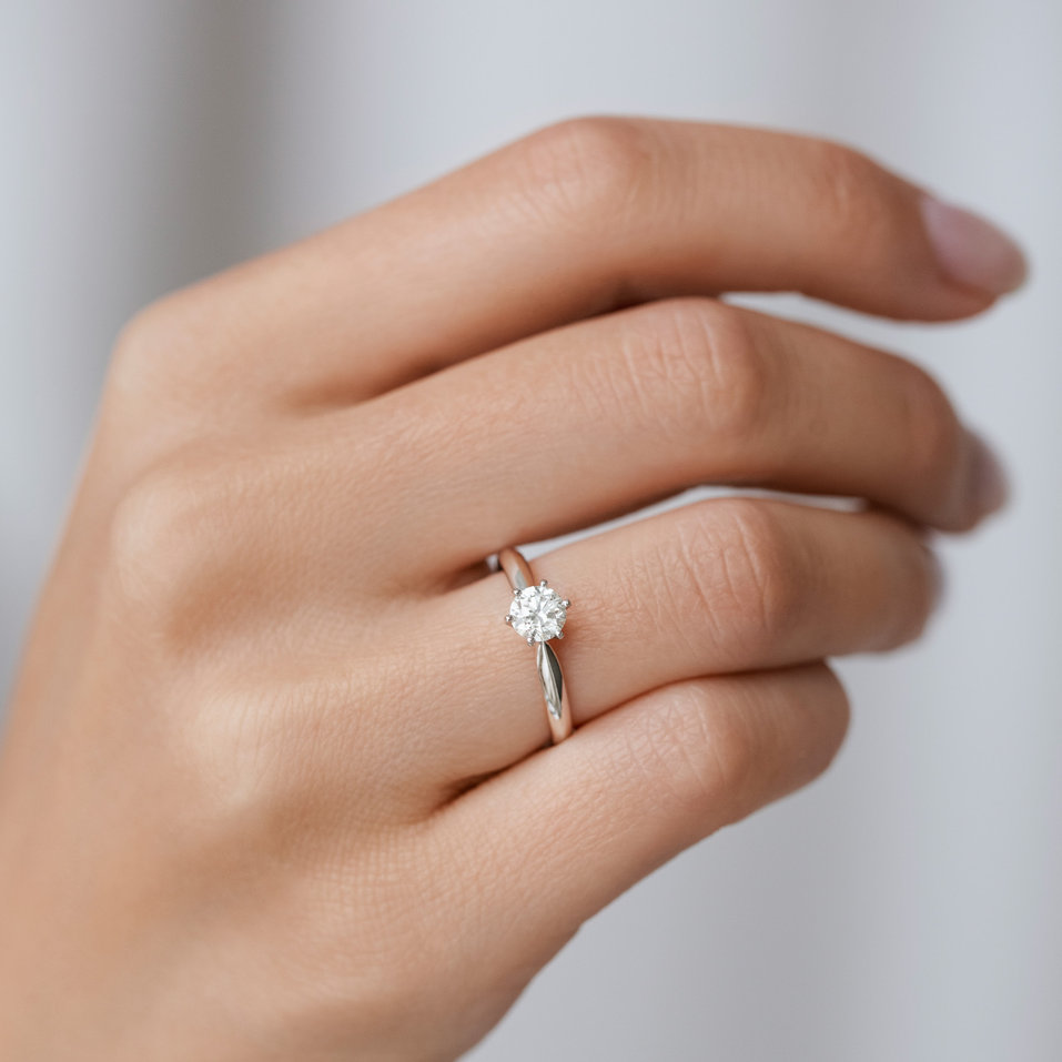 Prsteň s diamantom Eternal Joy