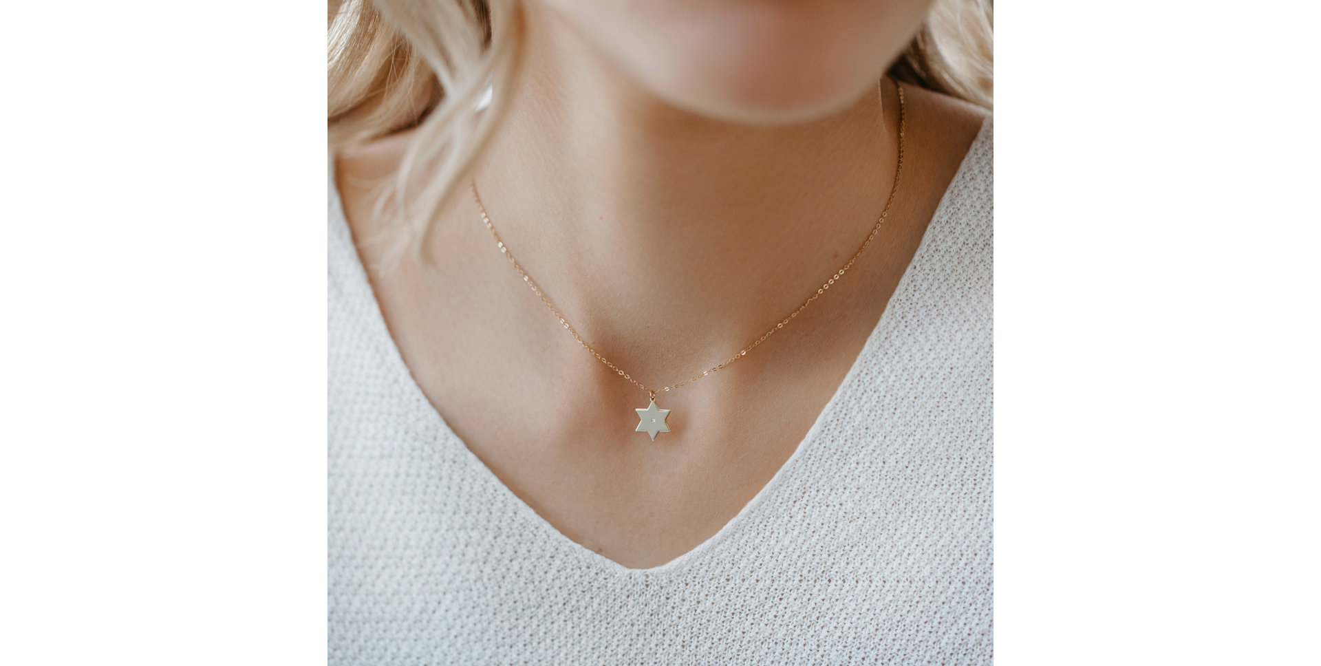 Náhrdelník s diamantom Jude