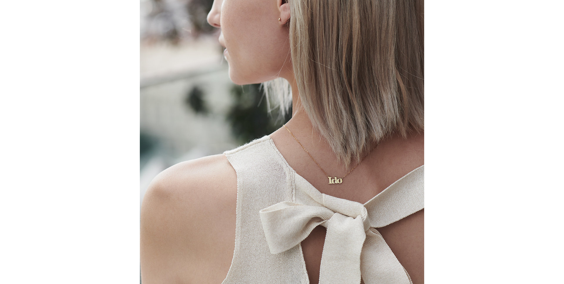 Náhrdelník s diamantom I DO