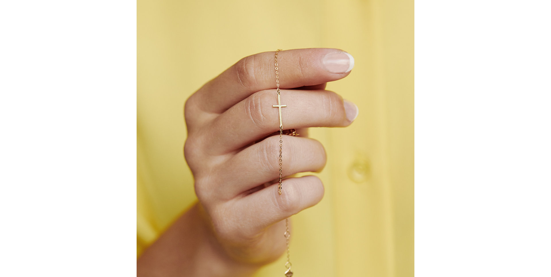 Náramok s diamantom Cross