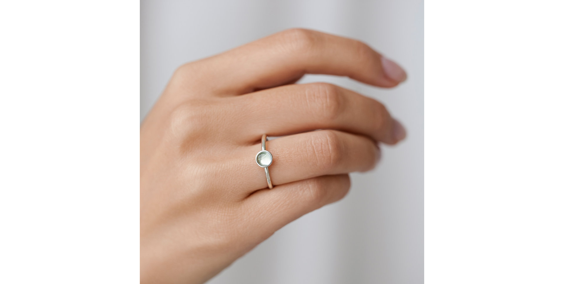 Prsteň s topásom swiss Bonbon