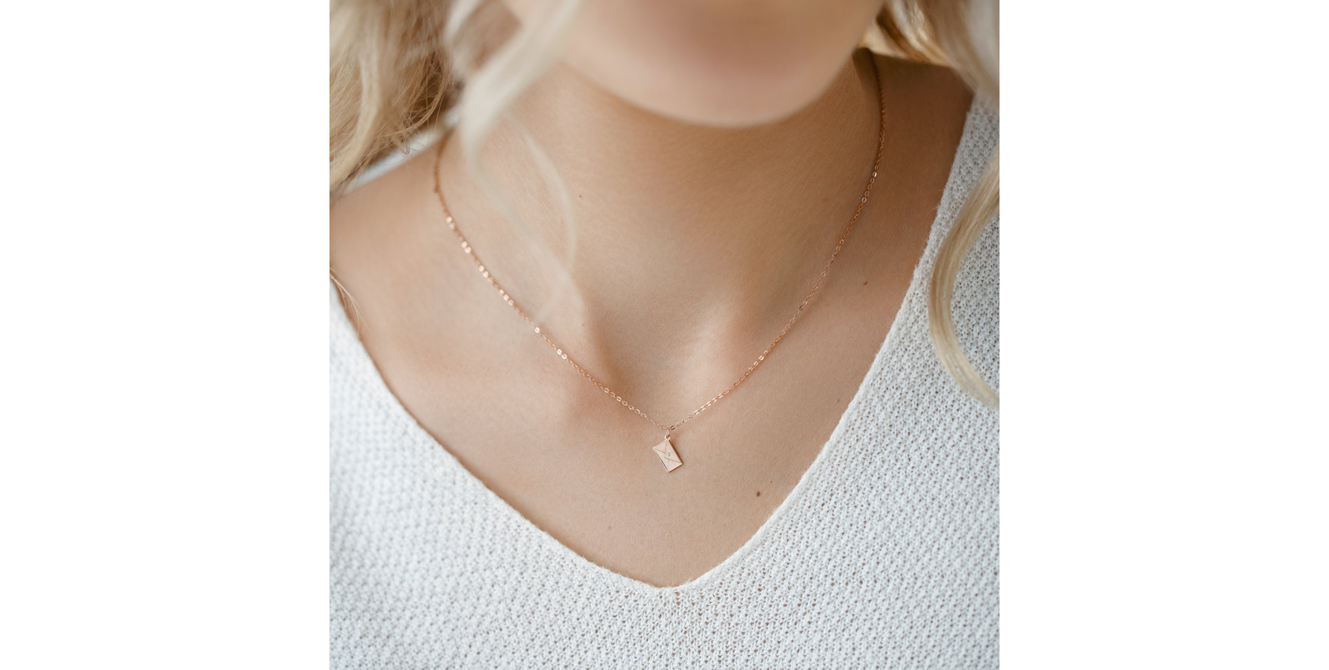 Náhrdelník s diamantom Letter of Love