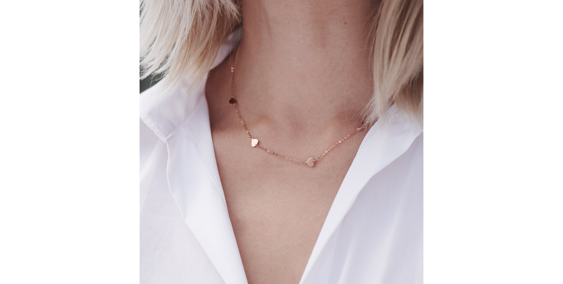 Náhrdelník s diamantom Little Heart