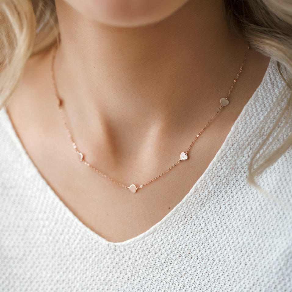 Náhrdelník s diamantom Little Heart