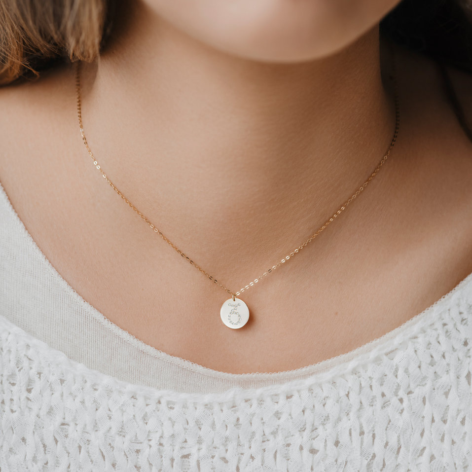 Náhrdelník s diamantmi Pisces