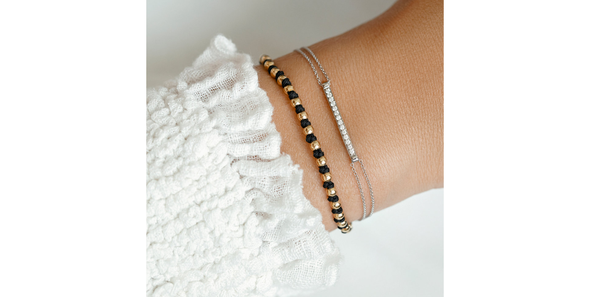 Náramok s diamantmi Line