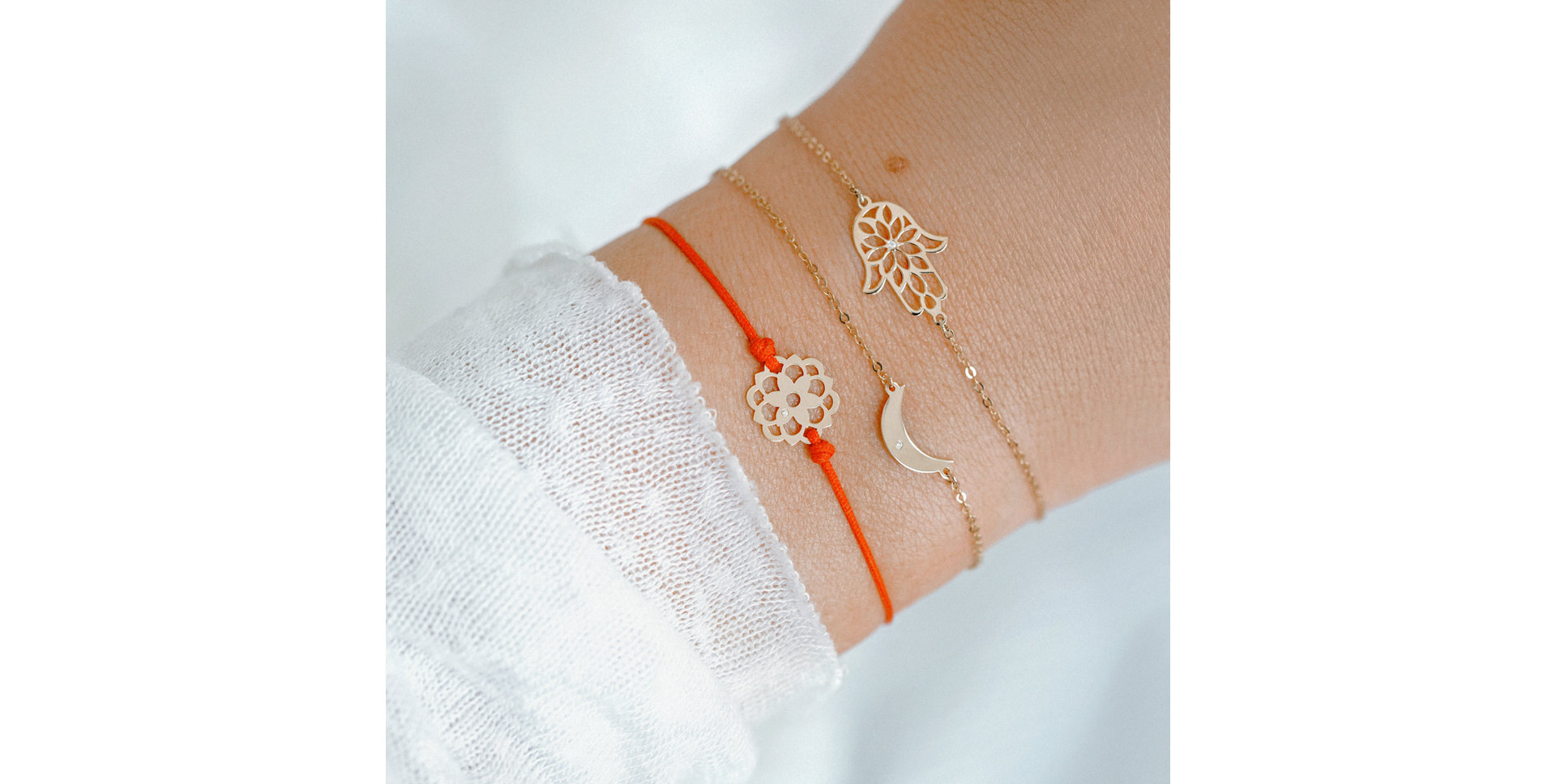 Náramok s diamantom Fatima Flower