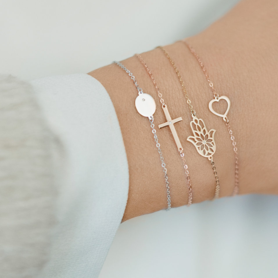 Náramok s diamantom Fatima Flower