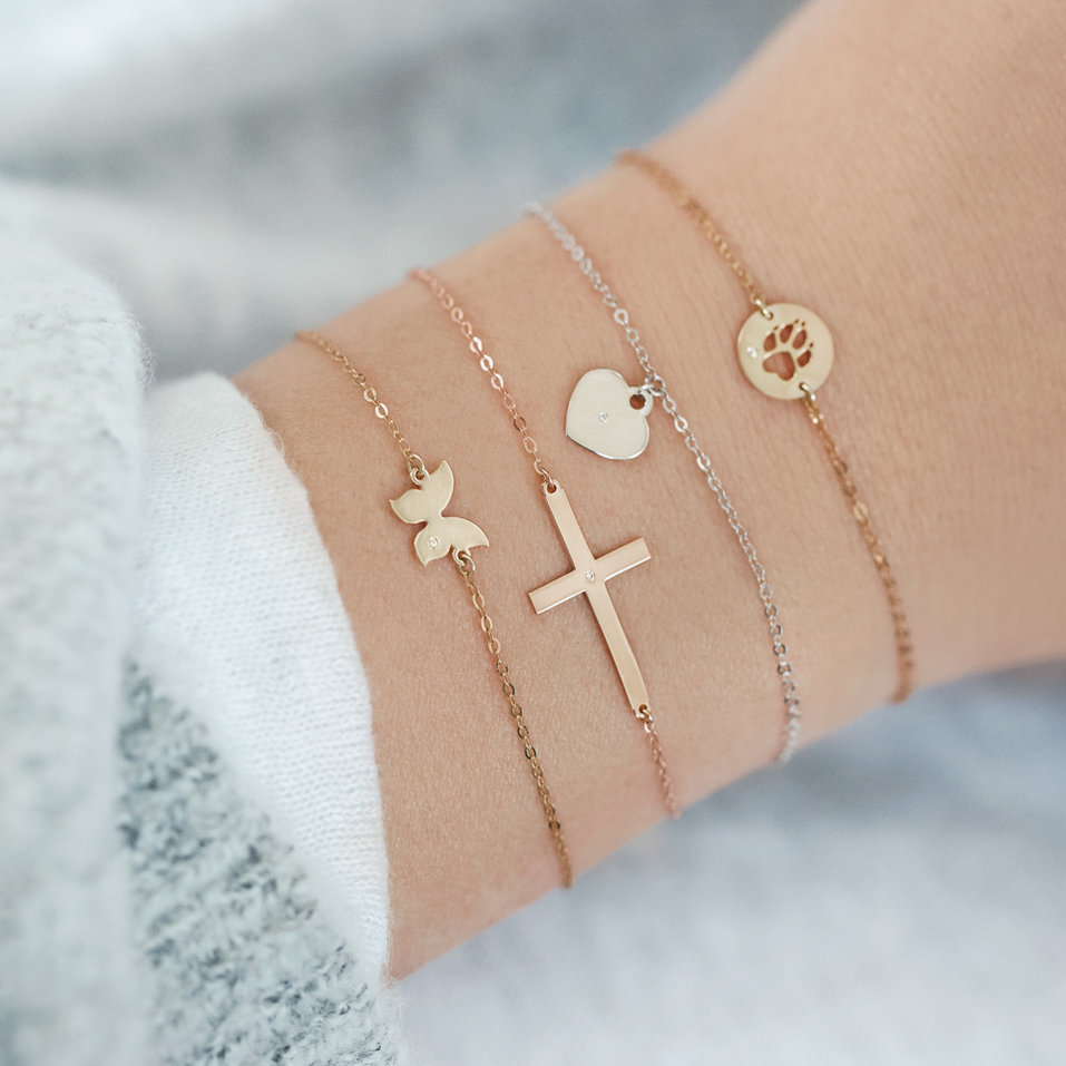 Náramok s diamantom Cross