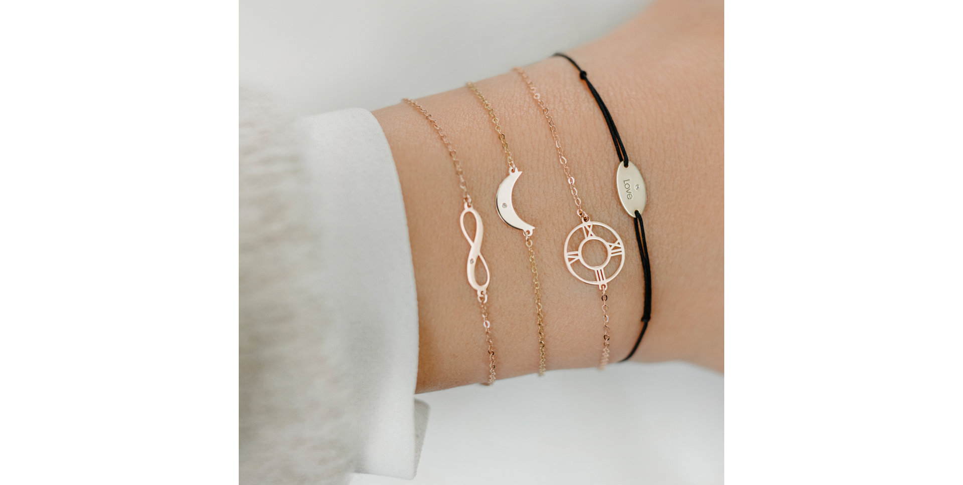 Náramok s diamantom Rome Time