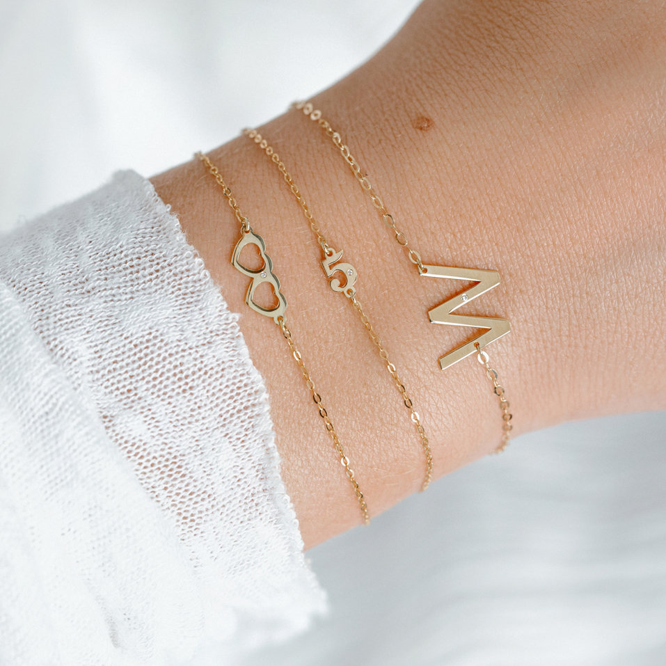 Náramok s diamantom Lucky Five