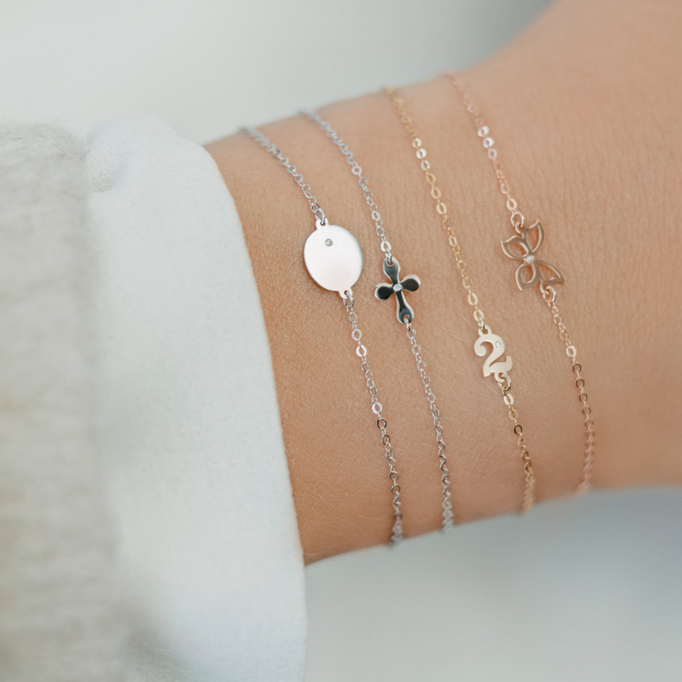 Náramok s diamantom Lucky Eight