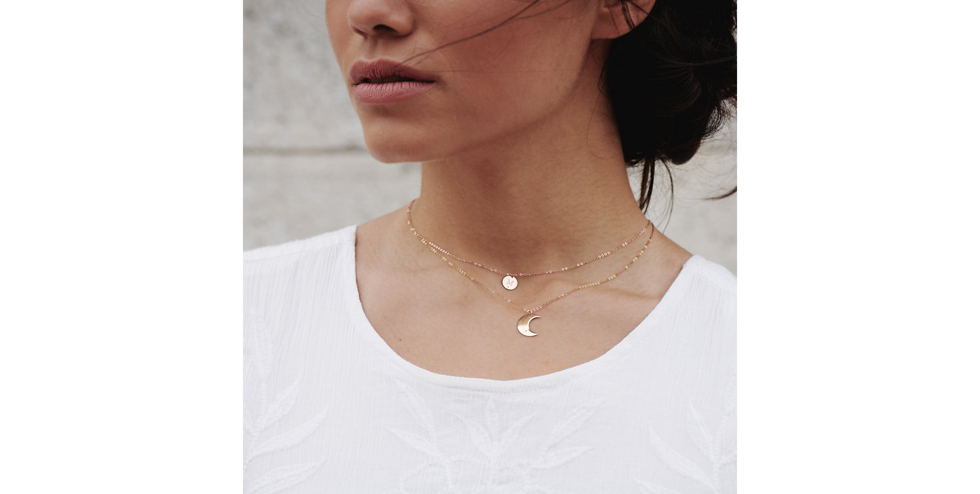 Náhrdelník s diamantom Little Coins J