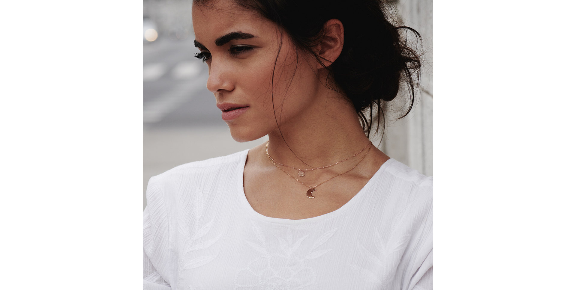 Náhrdelník s diamantom Little Coins T