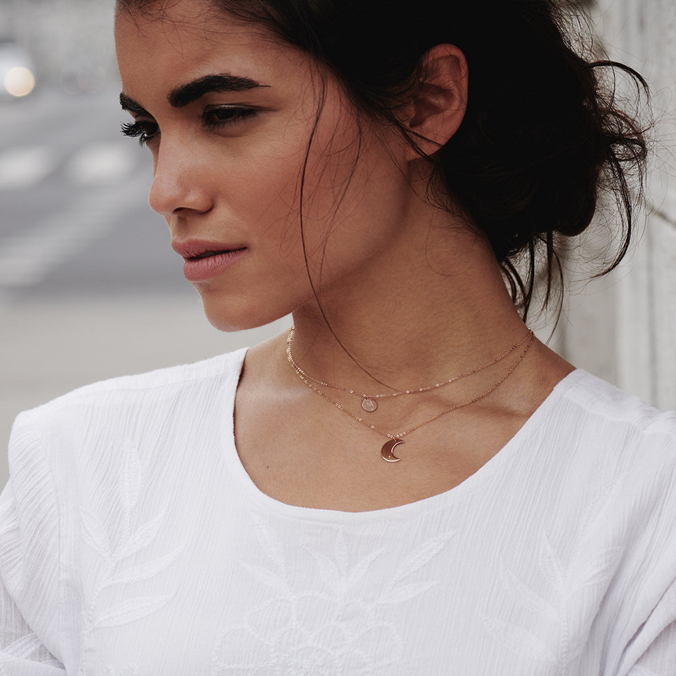 Náhrdelník s diamantom Little Coins T