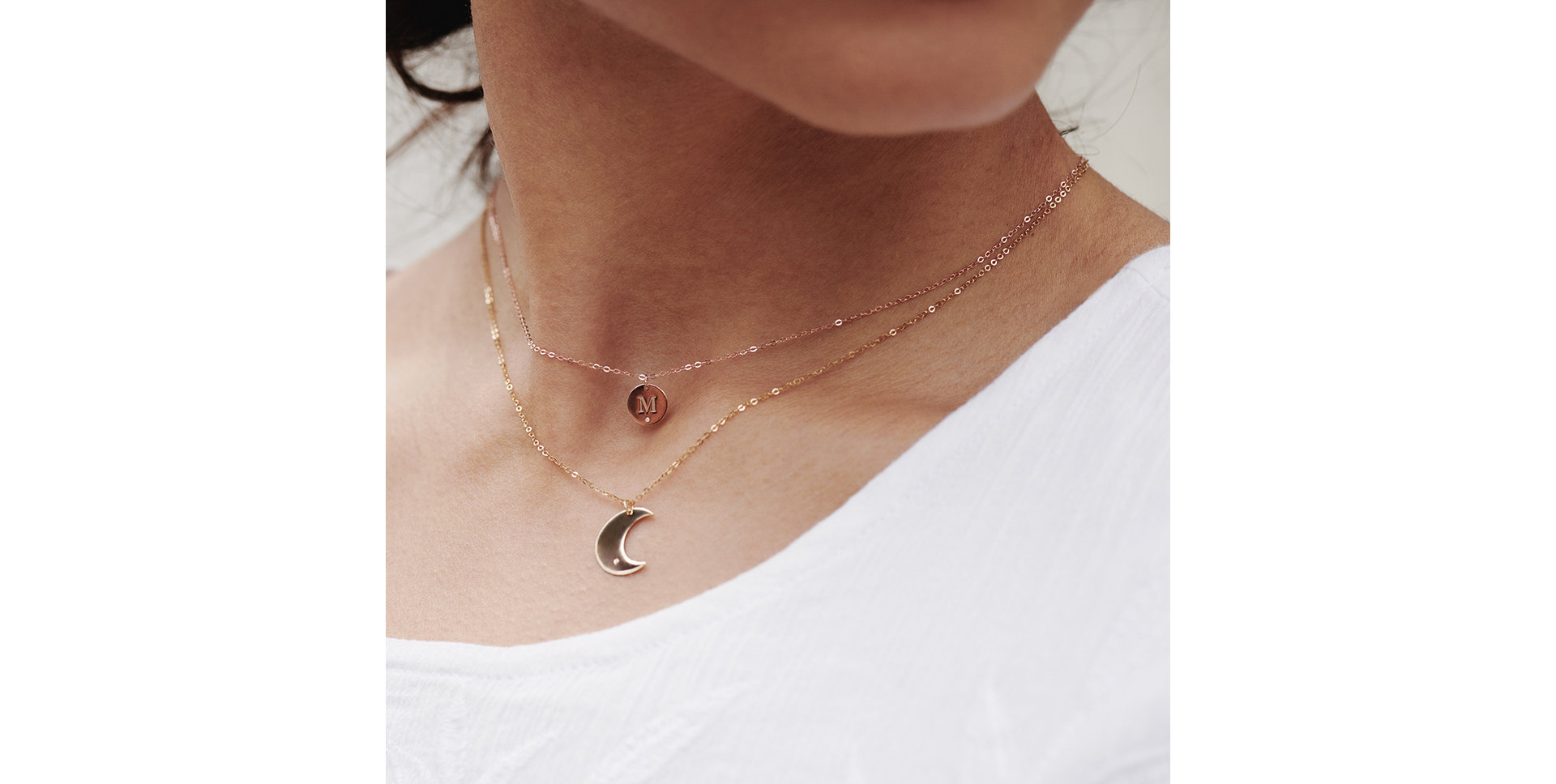 Náhrdelník s diamantom Little Coins Z