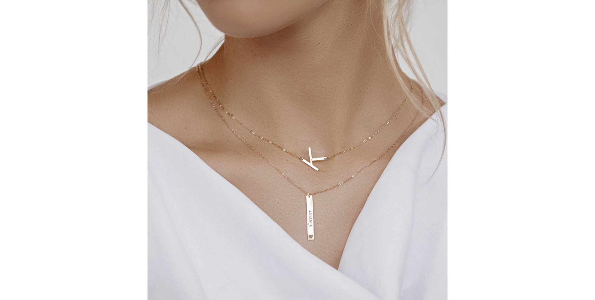 Náhrdelník s diamantom Big Line J