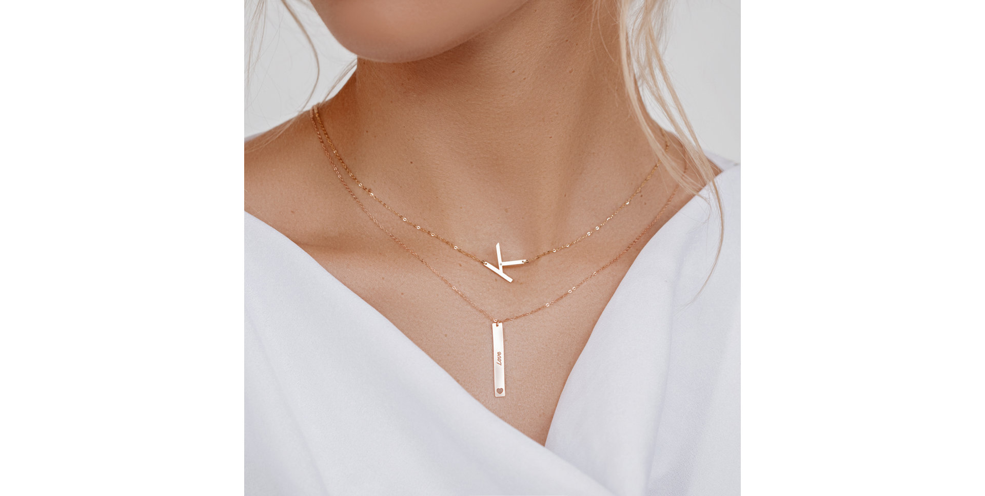 Náhrdelník s diamantom Big Line K