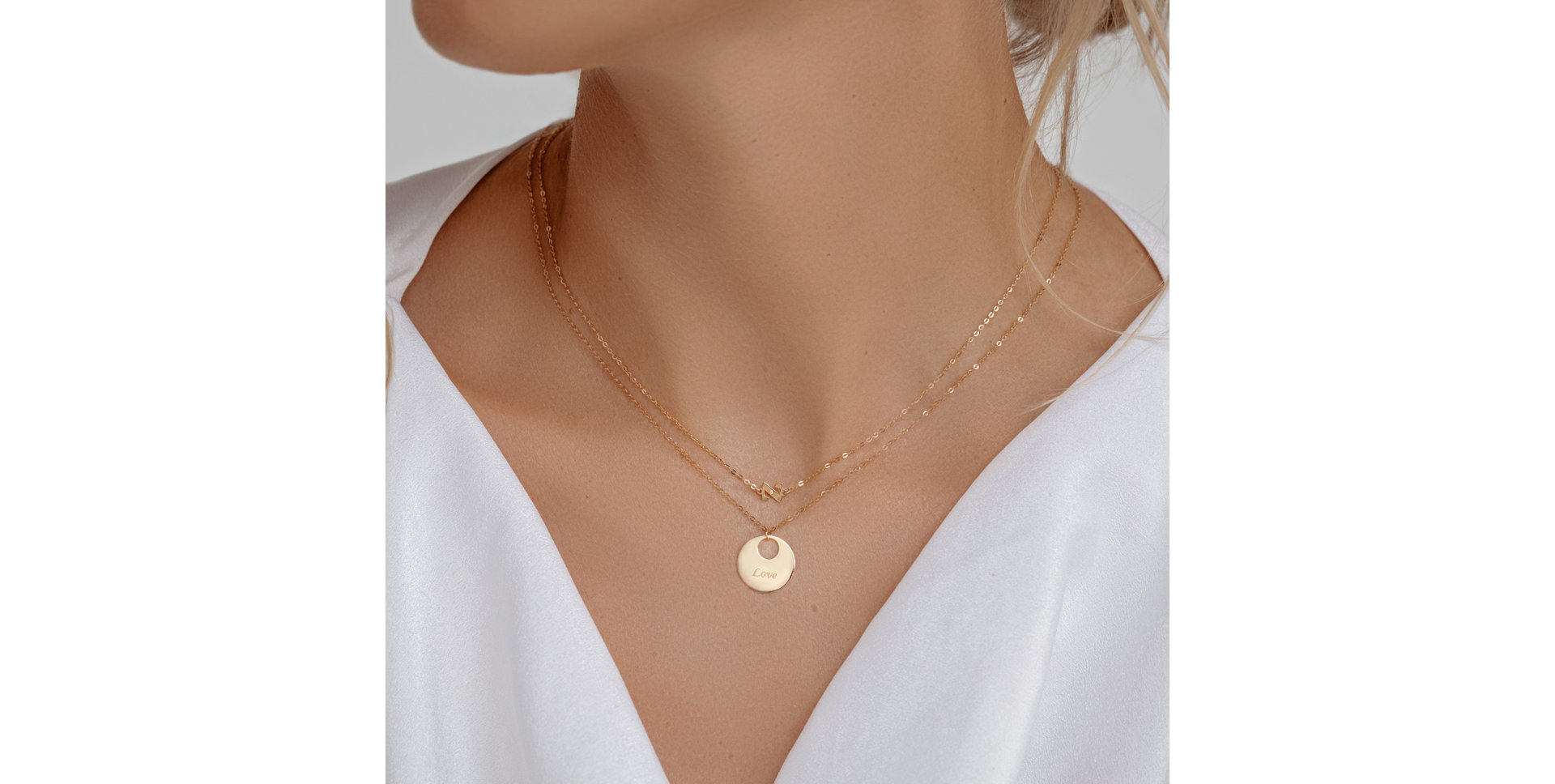 Náhrdelník s diamantom Big Line Z