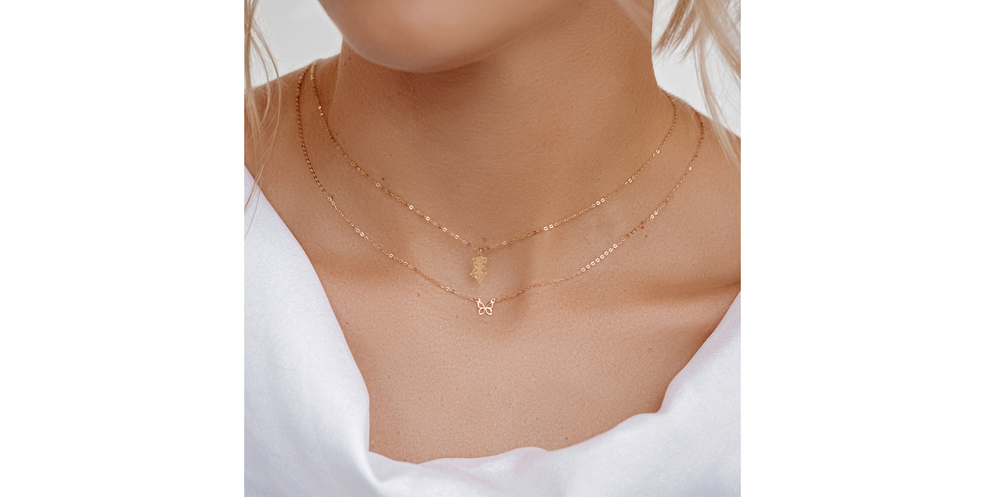 Náhrdelník s diamantom Girl