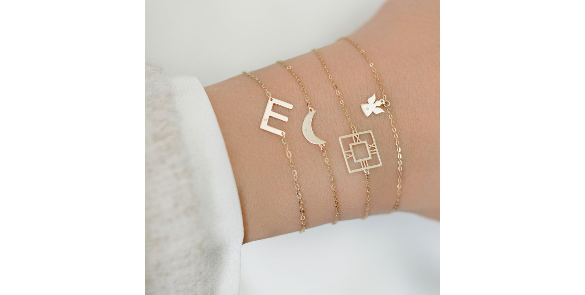 Náramok s diamantom Big Line O