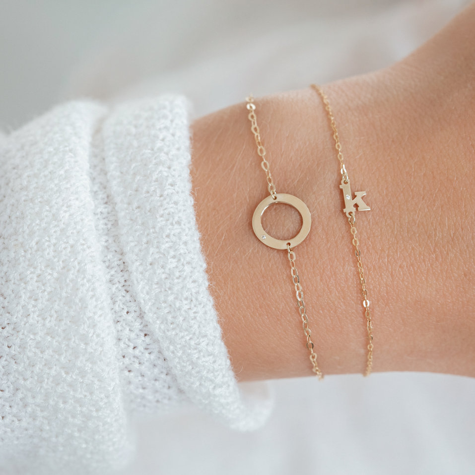 Náramok s diamantom Classic Little K