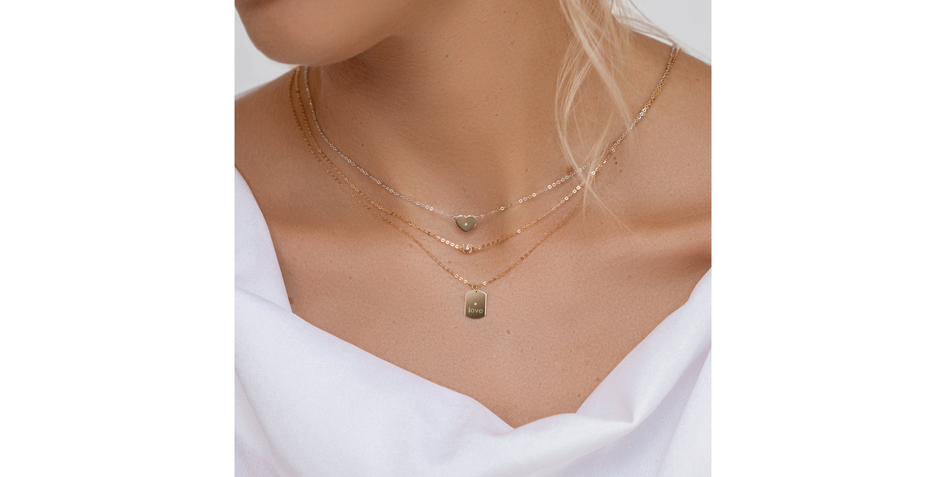 Náhrdelník s diamantom Big Classic X