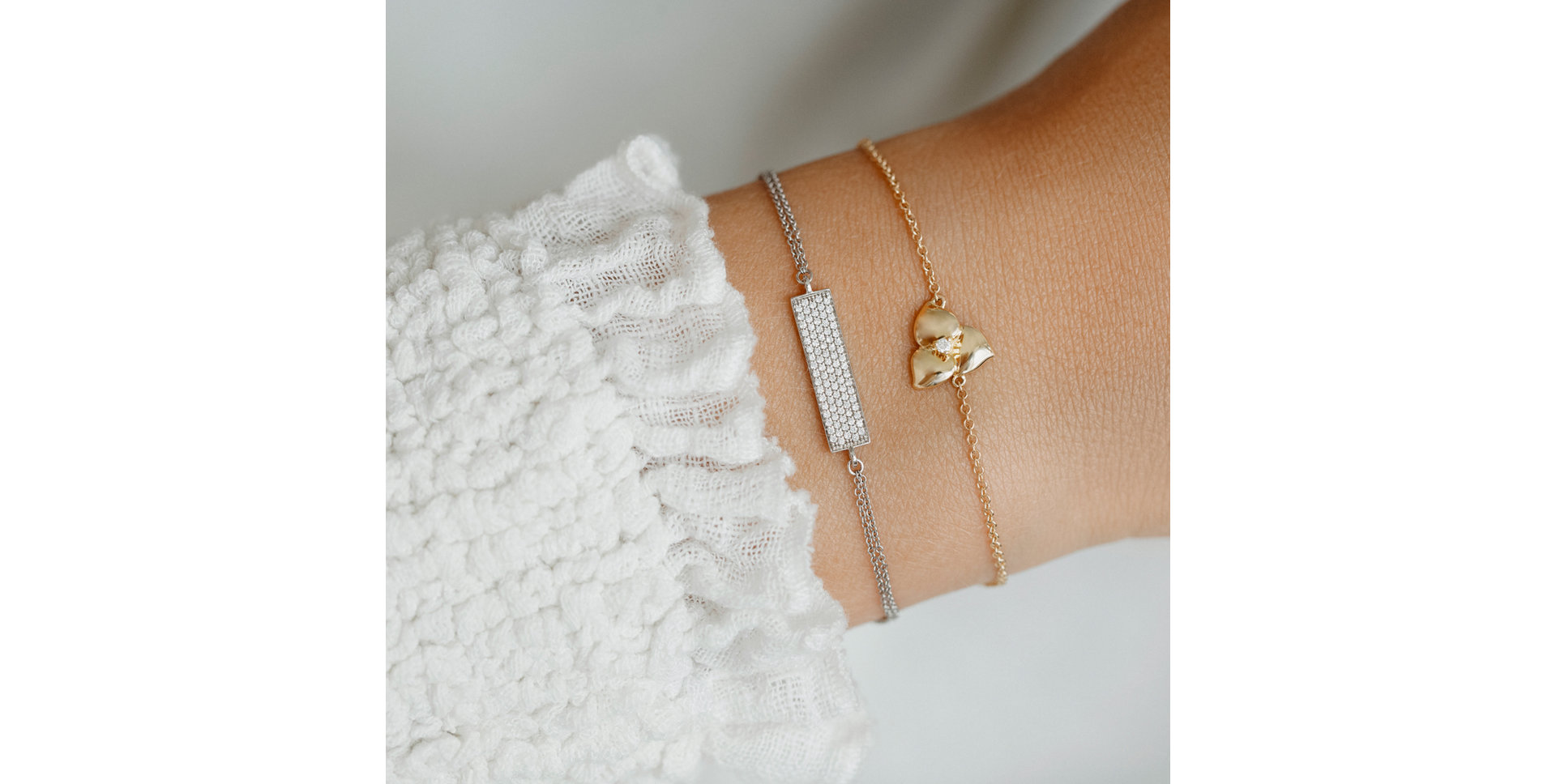 Náramok s diamantmi Shimmer