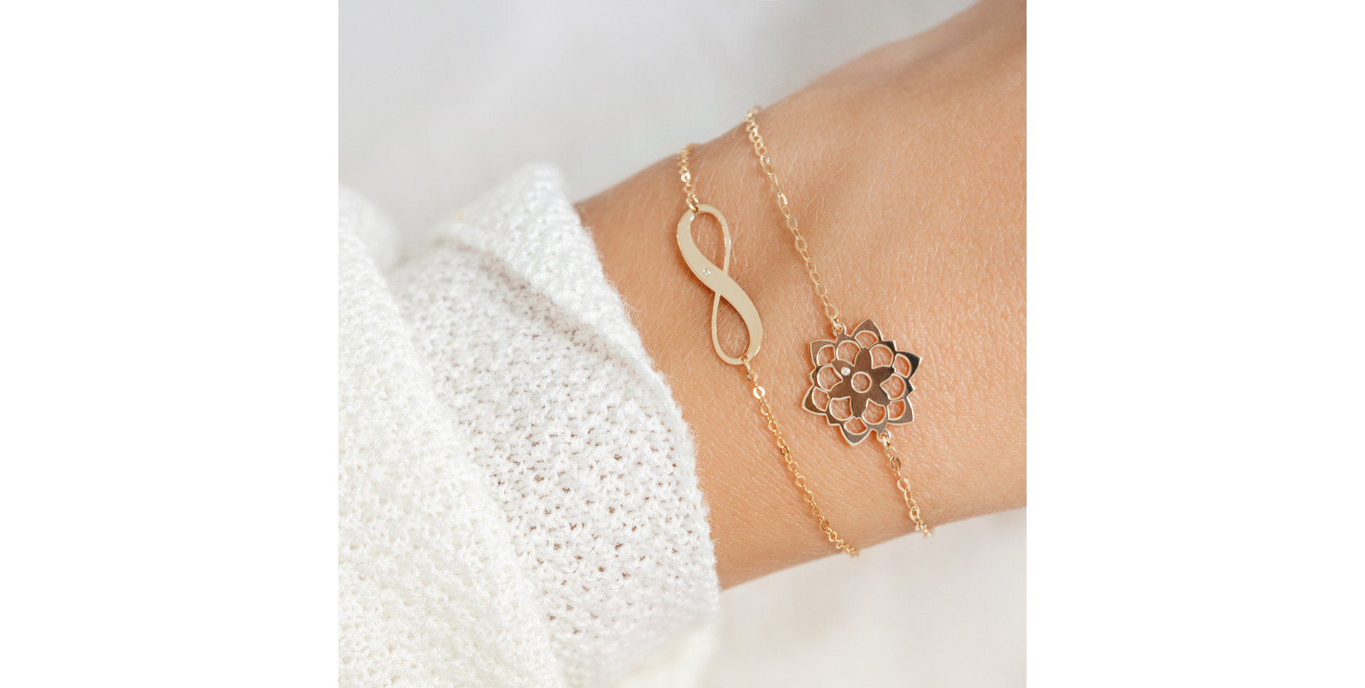 Náramok s diamantom Blossom